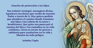 Pero la naturaleza real es que son los poderosos hijos de dios. San Gabriel Arcangel Oracion De Proteccion A Los Hijos Ariadna Tapia Oracion De Proteccion Salmos De Proteccion San Gabriel Arcangel