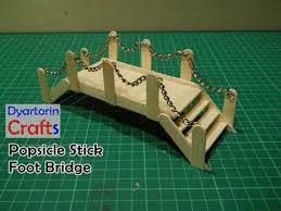 diy popsicle stick foot bridge youtube popsicle stick crafts house diy popsicle stick crafts popsicle stick crafts for adults