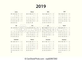 Das perfekte geschenk fürfamilien mit einem. Kalender 2019 2020 2021 Kalender Einfache Vorlage Deutsch Kalender 2019 Kalender Einfache Vorlage Deutsch Canstock