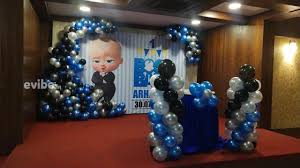 Boss Baby Theme Decoration Birthday Medium Theme Decorations In Chennai Evibe In