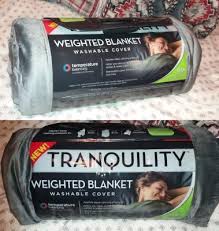 Tranquility weighted blanket (twin, 12 lb) the tranquility weighted throw blanket from target is another solid budget choice. Tranquility Temperature Balancing Weighted Blanket With Washable Cover 12 Lbs Walmart Com Walmart Com