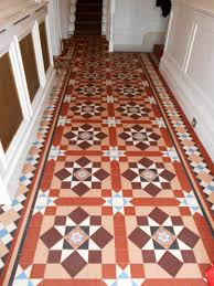 Victorian floor tiles with border. Chatsworth Victorian Tiles With Wordsworth Border Specialist Tiling And Tile Restoration Service London