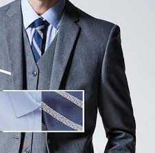 Graue Hose Outfit Ideen Womit Kann Man Diese Kombinieren Naturlich Mit Einem Grauen Sakko Blaue Krawatte Und Blauem Hemd Graue Anzuge Anzug Hemd