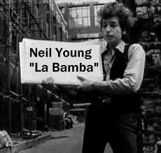 50 bob dylan's new orleans rag first release: Neil Young Bob Dylan Und La Bamba Im Schnee