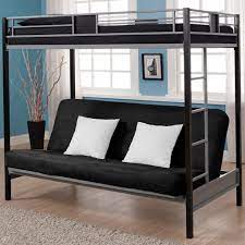 Bunk beds are the perfect fun solution for making the most of the space in a bedroom. Double Loft Bed With Sofa Underneath Loft Bed With Couch Modern Bunk Beds Bunk Beds