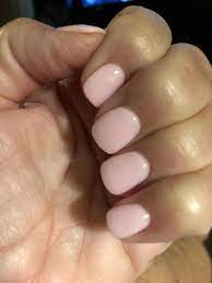 A White Pink Sns Dip Powder It S Marked As 307 At My Salon Shortnaildesigns Sns Nails Colors Powder Nails Gel Nails