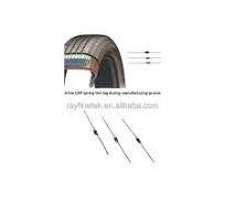 UHF RFID Spring Tire Tag Embedded Into Tire Production During Manufacturing  Process