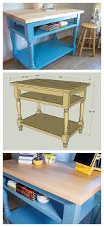 butcher block island kitchen