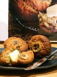 Madame Anne Aux Fourneaux Muffins Aux Bananes Et A La Creme Sure Cooking Food Breakfast