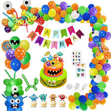 From spaceships and laser beams. Specool Monster Birthday Party Decorations Happy Birthday Supplies Polka Dot Latex Balloons For Monster Bash Party For Kids Birthday Baby Shower Halloween Decor Buy Online In Belize At Belize Desertcart Com 180497754