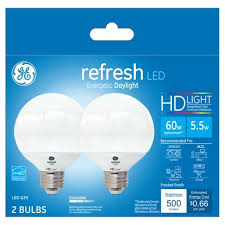 If it does, then you can since it only uses 15 watts in the fixture. General Electric 2pk 60w Refresh Daylight Equivalent Globe G25 Frost Led Light Bulb Hd Target