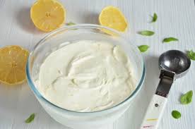 Glace Au Citron Sans Sorbetiere Recette Glace Au Citron Recette Glace Recettes De Cuisine