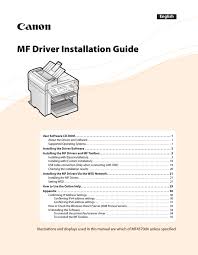 Canon mf4400 drivers free for windows 10 64 bit & 32 bit. Mf Driver Installation Guide Manualzz