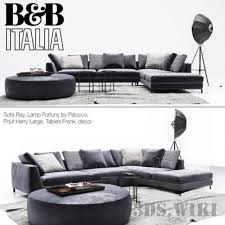 Designed by antonio citterio for b&b italia. B B Italia Ray Sofa And Other Items Download 3d Model 3ds Wiki