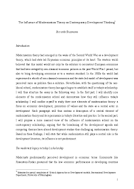 Pdf The Influence Of Modernization Theory On Contemporary Development Thinking Riccardo Bussmann Academia Edu