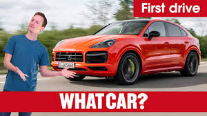 Same idea, but only 456bhp (and a lot fewer toys). 2021 Porsche Cayenne Turbo S E Hybrid Review Porsche S Best Suv What Car Youtube