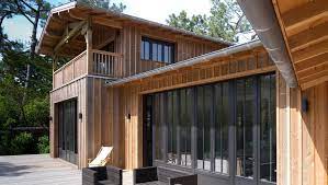 Location de maison à caen : Huisseries Noires Maison Bois Extension Maison Bois Bardage Maison