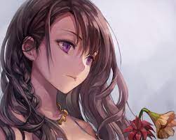 Sorry if its too bright blue! 1152454 Drawing Illustration Anime Anime Girls Brunette Cartoon Black Hair Hair Mouth Purple Eyes Momoko Momo Kyun Sword Momo Kyun Sword Sketch Brown Hair Mangaka Mocah Hd Wallpapers