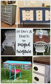 Do S Dont S When Painting Furniture Painted Furniture Furniture Painting Techniques Recycled Furniture