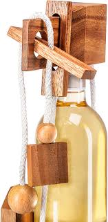 Get it as soon as mon, may 24. Puzzle Game For Adults Gift Wrapping Bottle Lock Puzzle Box Very Tricky Party Gift Bottle Safe Wine Bottle Vault Zederello Bottle Puzzle Made Of Wood Wine Bottles Puzzle Cooking Dining Home