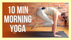 Morning sunrise sound in forest |yoga+meditation+relaxing| nature soundthe forest sounds that we collected piece by piece comprises the sounds of bubbling br. 10 Min Sunrise Yoga For Energy Morning Yoga Stretch No Props Youtube