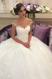 Elegant Ball Gown White Wedding Dress Fashion Tulle Princess Bridal Dress The Beautiful Dr Princess Bride Dress Puffy Wedding Dresses Ball Gown Wedding Dress