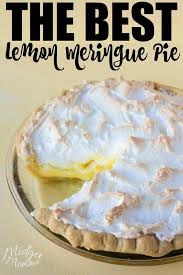 This Homemade Lemon Meringue Pie Is An Easy Lemon Meringue Pie Recipe That Everyone Can Ma Meringue Pie Recipes Lemon Meringue Pie Easy Best Lemon Meringue Pie