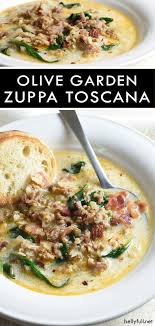 Loaded With Sausage Bacon Potatoes Spinach And Cream This Classic Italian Zuppa Toscana Soup And Olive In 2020 Zuppa Toscana Italian Sausage Recipes Sausage Soup