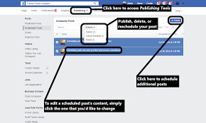 Apr 19, 2021 · click the blue schedule post button, and that's it! How To Schedule Facebook Posts