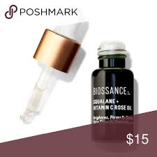 Biossance Vitamin C Rose Oil Biossance Squalane Vitamin C Rose Oil Rose Oil Squalane Oils
