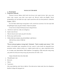 Kita sebagai umat islam terkadang sering tidak mengetahui seluk beluk dan maksud dari sebuah syariat yang kita jalani dalam kehidupan islami ini sepertihalnya masalah taharah , taharah dibagi menjadi dua macam. Doc Makalah Toharoh Mubayanah Siti Academia Edu