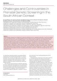 Ancestrydna® is the newest dna test which helps you find genetic relatives and expand your genealogy research. Pdf Challenges And Controversies In Prenatal Genetic Screening In The South African Context