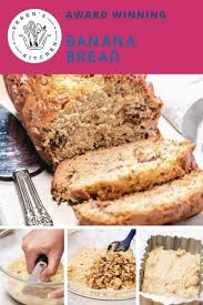 Nov 24, 2013 · on my brown rice cake, i spread raw peanut butter on top, with half of a banana sliced on top of that. Award Winning Banana Bread Erren S Kitchen