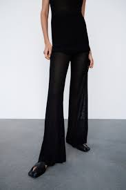 Poshmark.com has been visited by 100k+ users in the past month Flared Knit Pants Zara United States