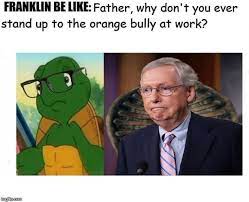 Politics Franklin And Father Mitch Mcconnell Memes Gifs Imgflip