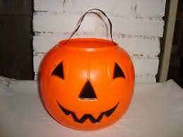Free shipping on orders over $25 shipped by amazon. Vintage 1968 Empire Plastic Pumpkin Halloween Trick Or Treat Candy Bucket Ebay