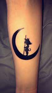 Fresh Dragonball Kid Goku Tattoo Done By Linze At Divine Machine Tattoo Anime Tattoos Dragon Ball Tattoo Tattoos For Kids