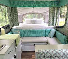 Amy Bell S Pop Up Camper Makeover Camper Interior Design Camper Interior Small Camper Trailers