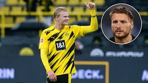 Vom deutschen fußball und seinem verein borussia. Lazio Star Immobile Adelt Bvb Torjager Haaland Kann Einer Der Besten Sturmer Aller Zeiten Werden Sportbuzzer De