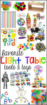 Favorite Light Table Tools And Toys Light Table Diy Light Table Light Box Activities