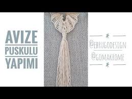 Makrome Avize Puskulu Yapimi Macrame Lamp Shade Tassel Tutorial Youtube 2020 Avize Puskul Dugumler