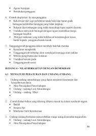 Sedangkan jika tidak mematuhinya, maka akan mendapatkan hukuman. Nota Moral Spm