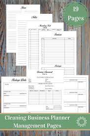 Cleaning Business Planner And Manager Cleaning Services Etsy Cleaning Business Business Planner Small Business Plan