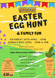 Easter egg hunts aren't just for the kids. Easter Egg Hunt Skypark