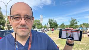 This man travelled to St. John's from B.C. — via bicycle — for a good cause 