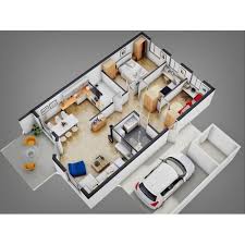 2 bedroom house plans are a popular option with homeowners today because of their affordability and small footprints (although not all two bedroom house plans are small). Living Room Interior 3d Floor Plan Design Service Id 22031408133