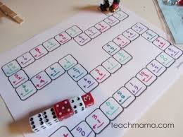 El bingo tiene dos cartones, con los nombres de los jugadores numerados, y un contorno exterior con los productos. 4 Juegos Educativos Caseros De Matematicas Pequeocio