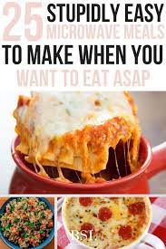 25 Insanely Good Microwave Meals Everyone Should Know About By Sophia Lee Microwave Recipes Easy Microwave Recipes Best Microwave Meals