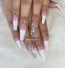 But, that doesn't mean you can't have it with shorter nails. 20 Luxury Coffin French Tips Nail Designs Top Fashion News