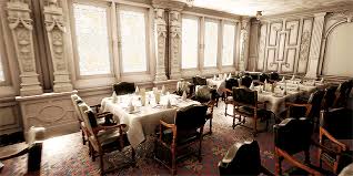 This room is perfect for your next birthday party or corporate. Titanic Honor Glory First Class Dining Room Home Room Dining Room